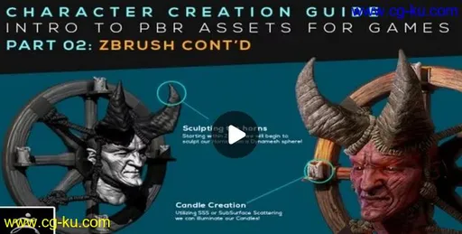 Skillshare – Character Creation Guide: PBR Assets for Games: Part 02: Zbrush Cont'd的图片1