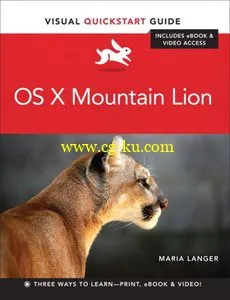 Peachpit Press – OS X Mountain Lion Visual QuickStart Guide的图片1