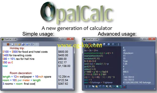 OpalCalc 1.86 + Portable的图片2