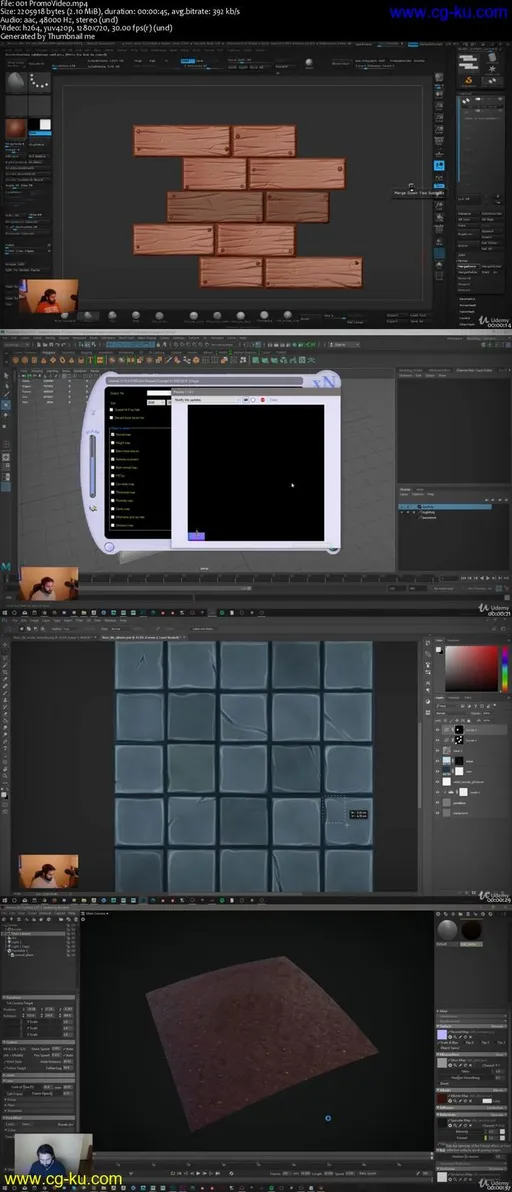 Create Video Game Tileable Textures From Scratch的图片1