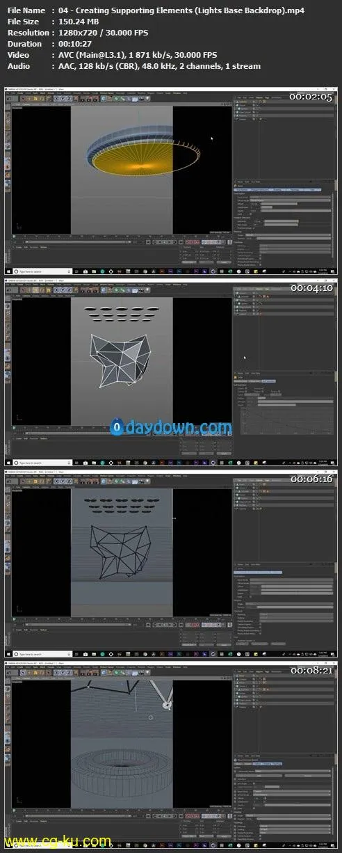 Creating a Sci-Fi Sculpture Using Cinema 4D的图片1