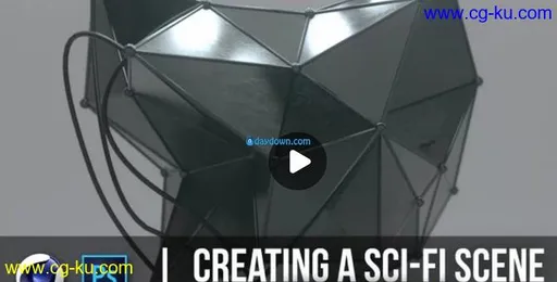 Creating a Sci-Fi Sculpture Using Cinema 4D的图片2