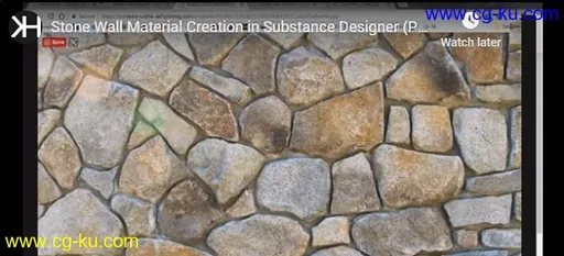 Gumroad – Stone Wall Material Creation in Substance Designer的图片1