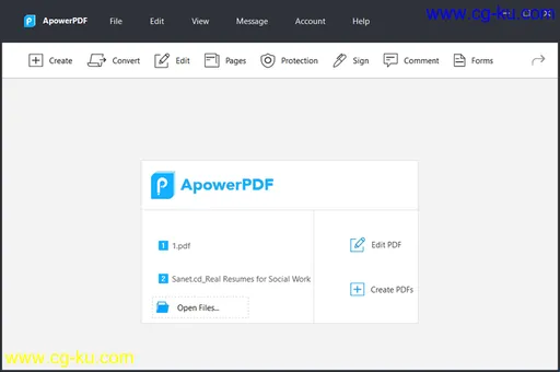 ApowerPDF 5.1.0.716 Multilingual的图片1