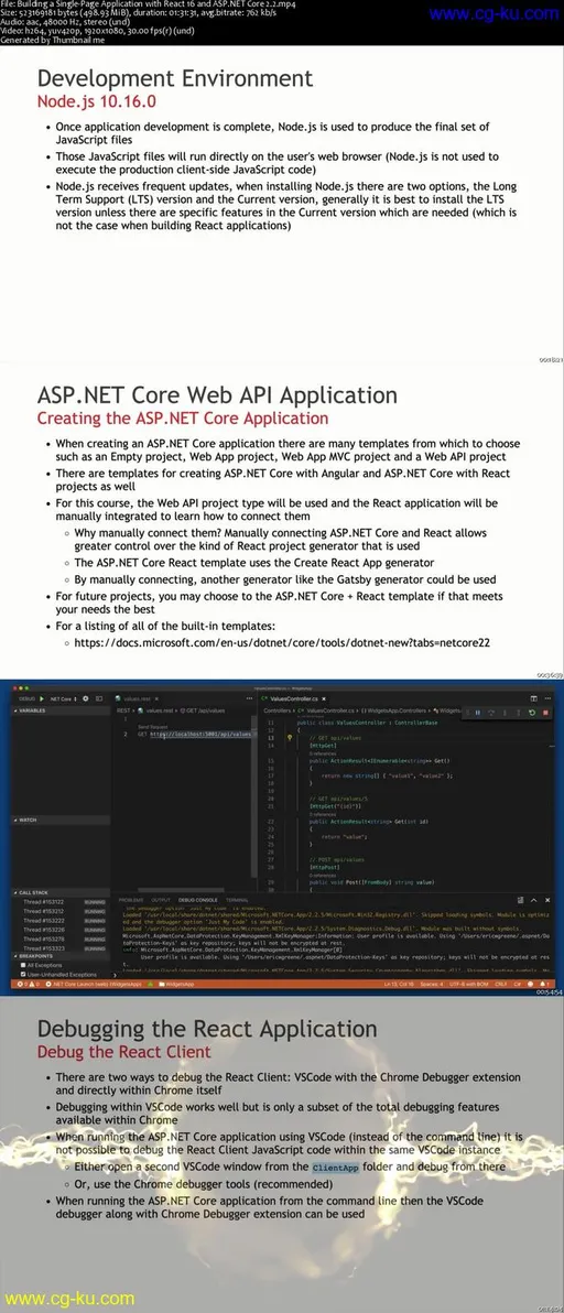 Building a Single-Page Application with React 16 and ASP.NET Core 2.2的图片2