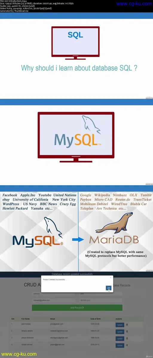 MySQL MariaDB From Scratch – Become an App Developer的图片1