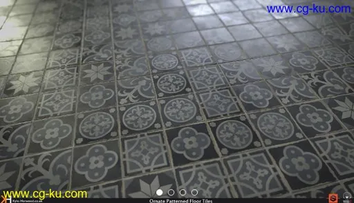 Gumroad – Creating Ornate Tiles Material in Substance Designer的图片1