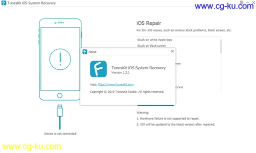 TunesKit iOS System Recovery 1.3.1.8的图片1