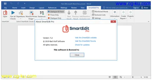 SmartEdit Pro for Word 7.2的图片1