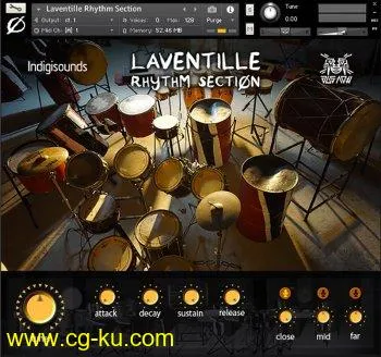 Indigisounds Laventille Rhythm Section KONTAKT的图片1