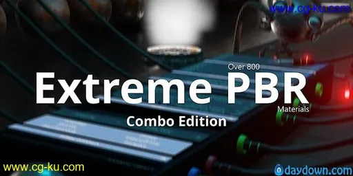 Blender Market – Extreme PBR Combo Edition for Blender 2.8的图片1