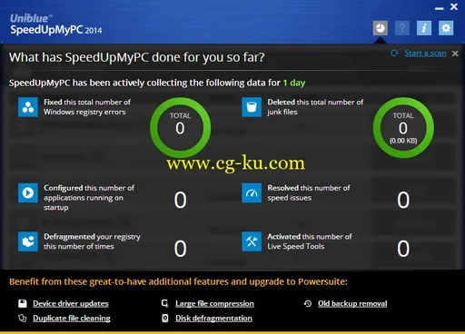 Uniblue SpeedUpMyPC 2015 6.0.12.0 Multilingual的图片1