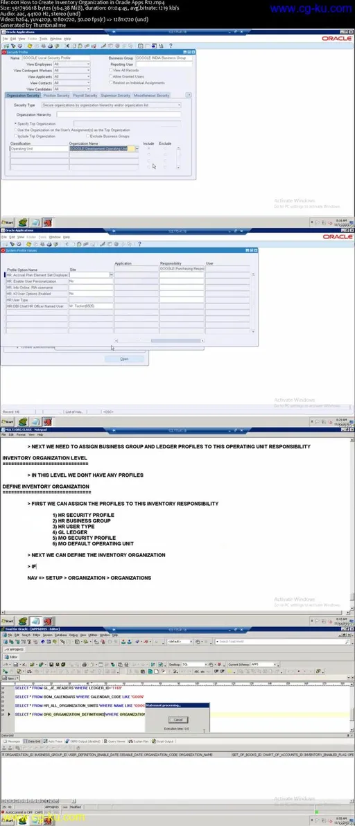 Learn Complete Inventory Module (Technical) in OracleAppsR12的图片1