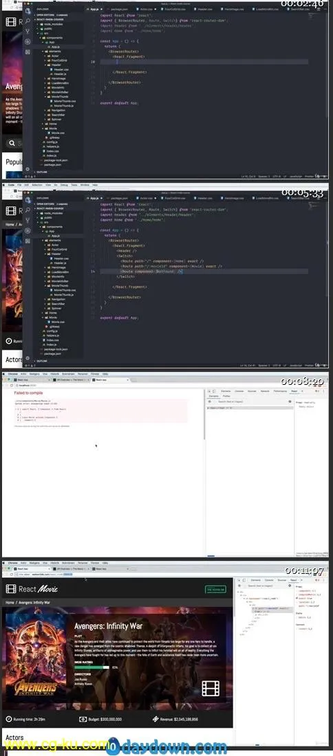 Beginner React (2019). Create a Movie Web App的图片1