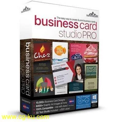 Summitsoft Business Card Studio Pro 5.0.3的图片1