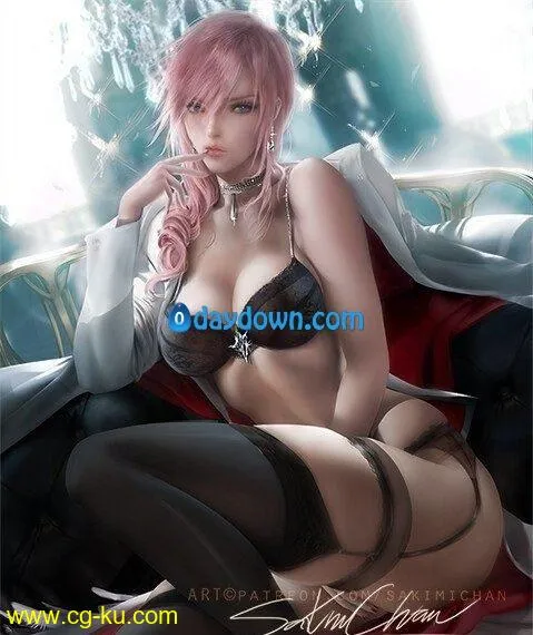 Patreon – Sakimi Chan – Lightning Suit Lingerie Tutorial的图片1