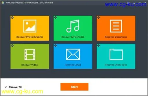 IUWEshare Any Data Recovery Wizard 7.9.9.9 Unlimited / AdvancedPE的图片1