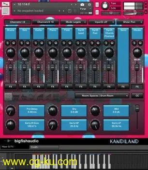 Big Fish Audio Kandiland: EDM Construction Kits KONTAKT的图片1