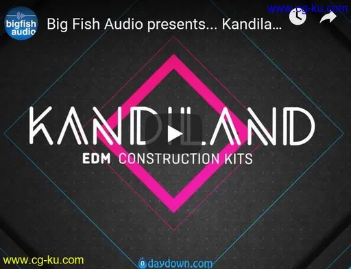 Big Fish Audio Kandiland: EDM Construction Kits KONTAKT的图片2