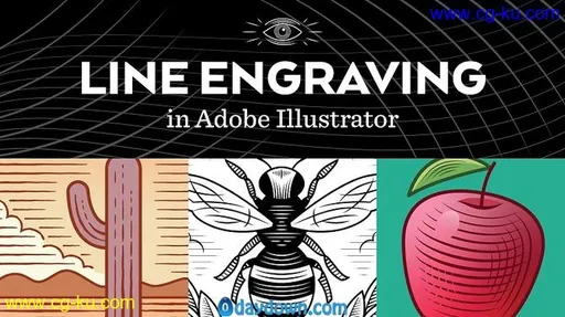 Line Engraving in Adobe Illustrator的图片1