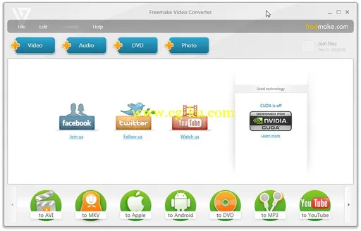 Freemake Video Converter v4.1.3.8的图片2