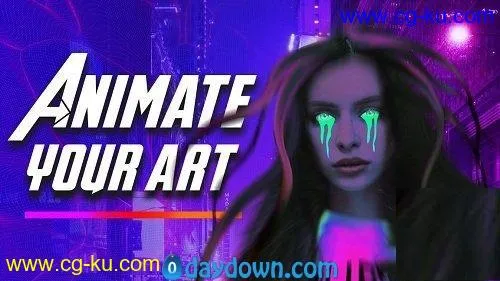 Skillshare – Photoshop and After Effects Animation: Animate your Artworks的图片1