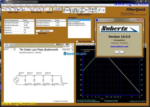 Nuhertz Filter Solutions 2019 v16.0.0的图片2