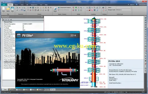 Intergraph PV Elite 2014 version 16.0的图片2