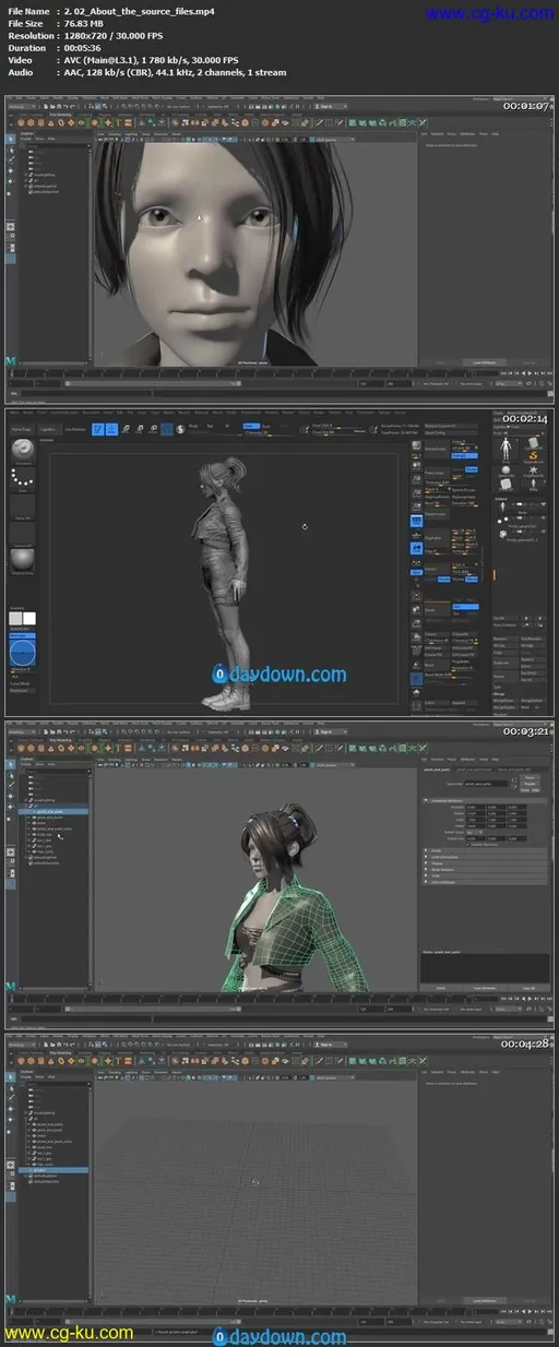 Complete Game Character Workflow 02 Texturing and Rendering的图片2