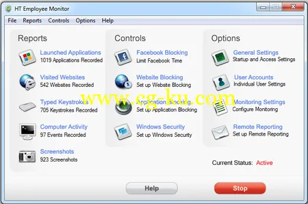 HT Employee Monitor 8.9.7的图片1