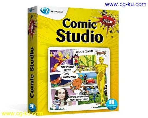 Digital Comic Studio Deluxe 1.0.5.0 Multilingual的图片1