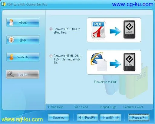 PDF to ePub Converter Pro 3.0.6的图片1