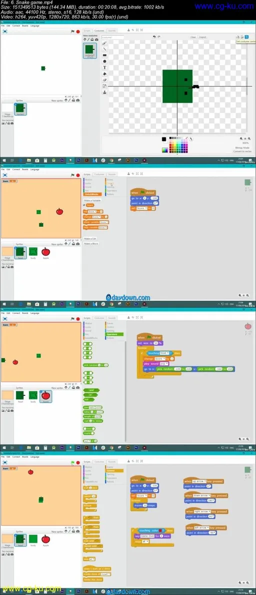 Learn Basics of Programming with AdamaScript Block Program的图片1