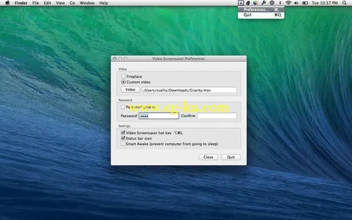 Video Screensaver 2.0.4 Retail MacOSX的图片1