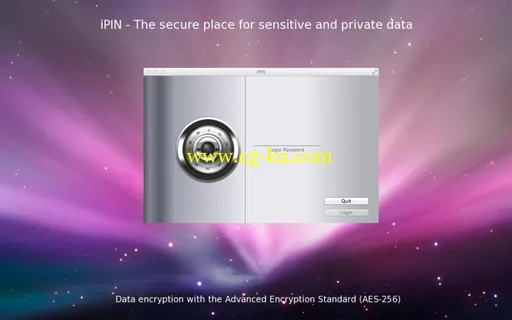 IPIN Secure PIN and Password Safe 1.15 Retail Multilingual MacOSX的图片1