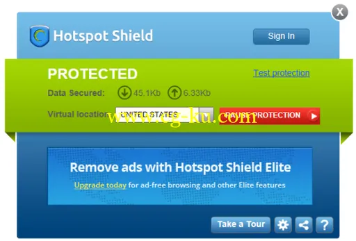 Hotspot Shield 3.33 Multilingual的图片1