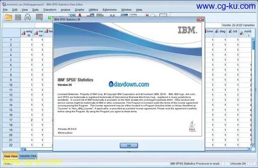 IBM SPSS Statistics 26.0 IF006 Win/Linux/Macosx的图片2