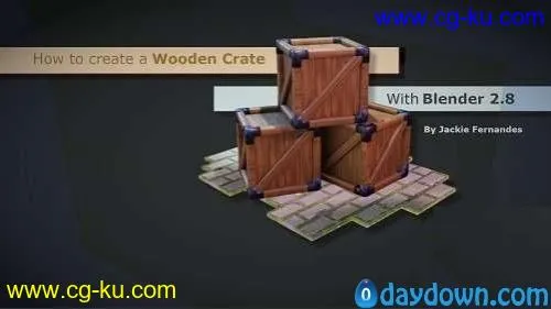 Skillshare – How to Create a Wooden Crate with Blender 2.8的图片1