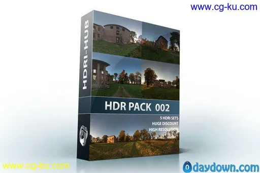 HDRI Hub – HDR Pack 002 Ruin的图片1