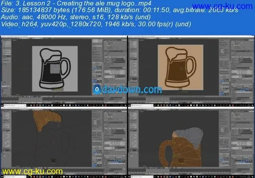 Blender Beginners Guide to 3D Modelling Game Asset Pipeline的图片1