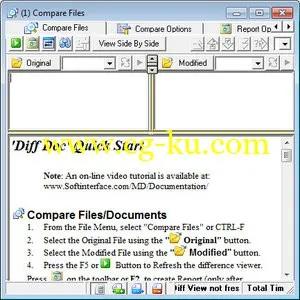 SoftInterface Diff Doc Professional 6.62  Multilingual 文档修复的图片1