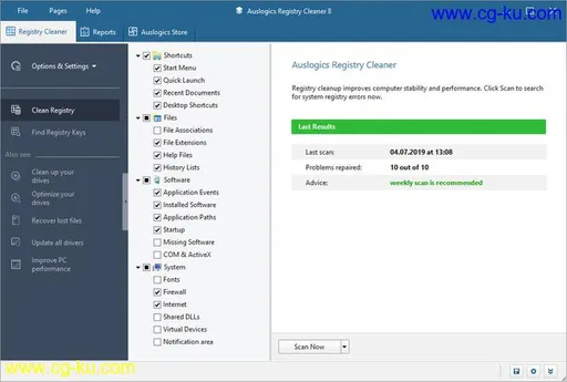 Auslogics Registry Cleaner Professional 8.5.0 Multilingual的图片1