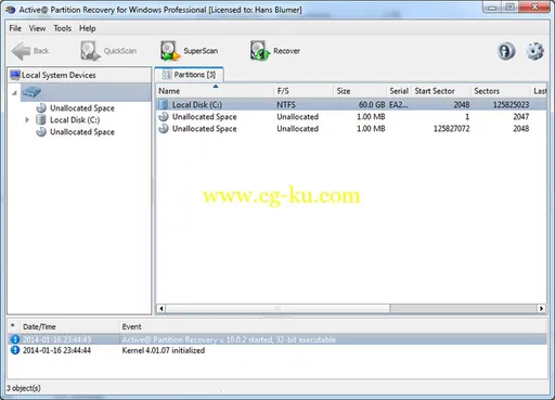 Active NTFS Data Recovery Toolkit 5.0的图片1