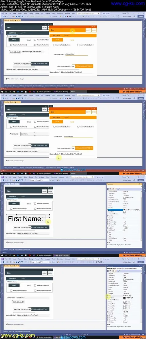 Design Modern GUI Apps in VB.Net-for Left to Right Languages的图片2