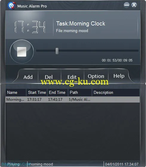 Music Alarm Pro v2.3.0.6 闹钟软件 定时提醒的图片1