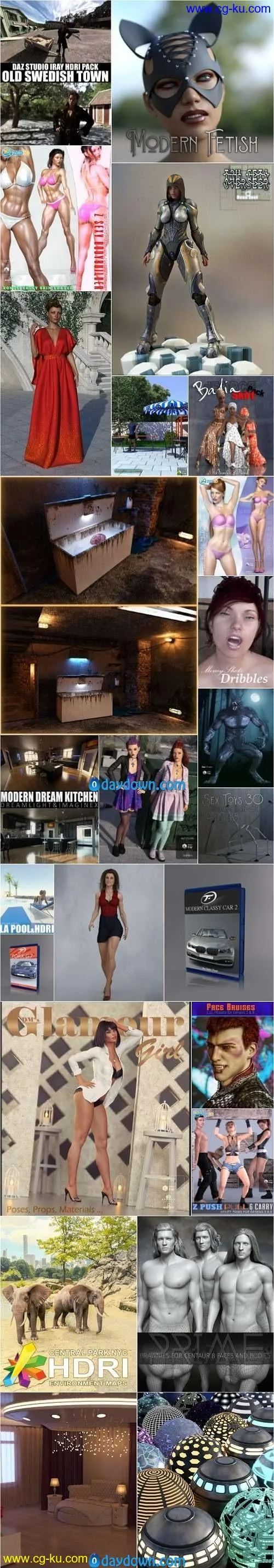 Daz 3D, Poser Bundle 7 September 2019的图片1