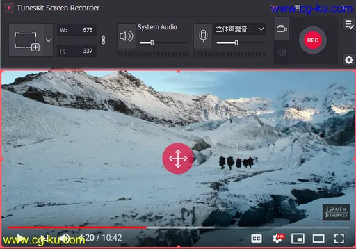 TunesKit Screen Recorder 1.0.1的图片1