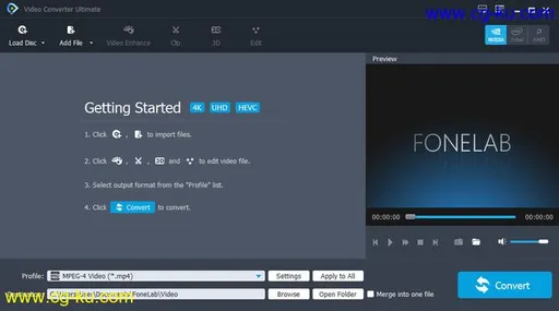 FoneLab Video Converter Ultimate 8.2.36 Multilingual的图片1