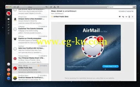 Airmail 1.0.3 MacOsX的图片1