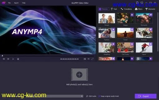 AnyMP4 Video Editor 1.0.16 Multilingual的图片1